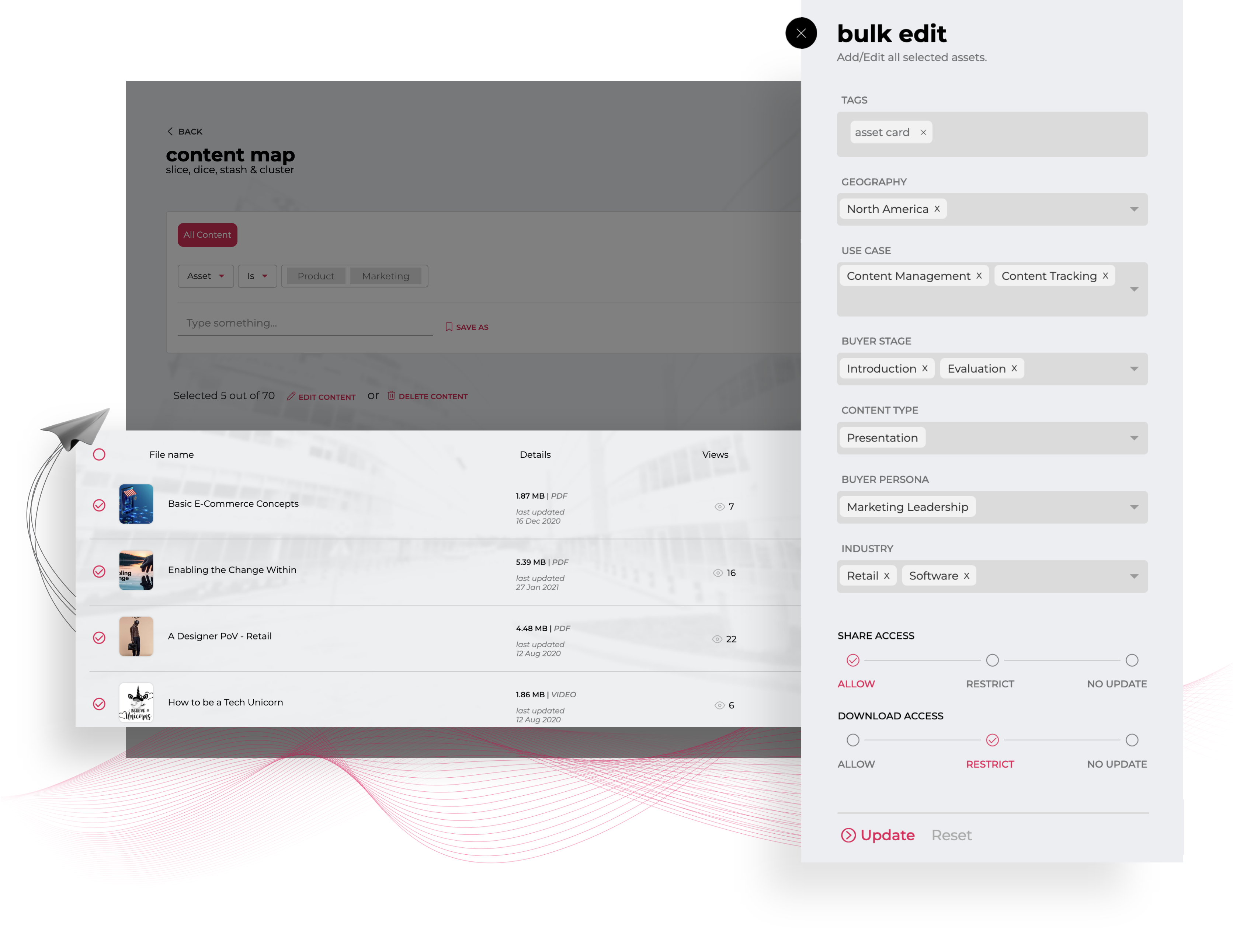 Content Map - Interface